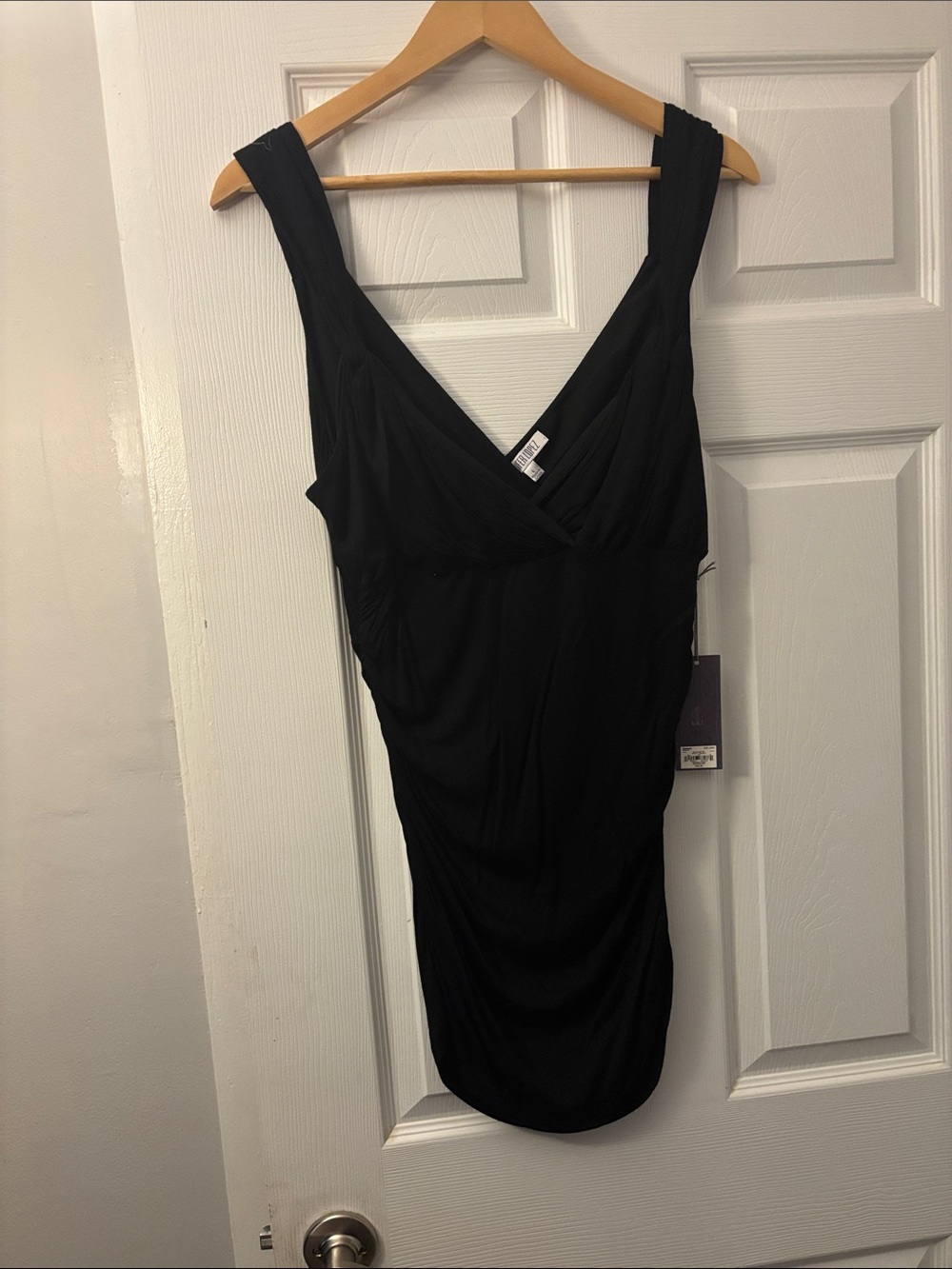 Jennifer Lopez black tank top, size large